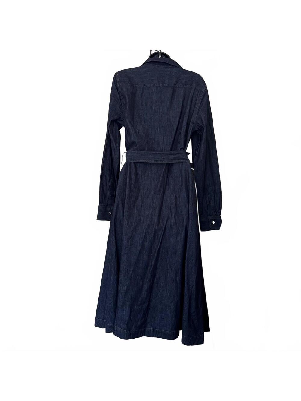 Lauren Ralph Lauren Women’s dark wash denim midi dress - Picture 2 of 2